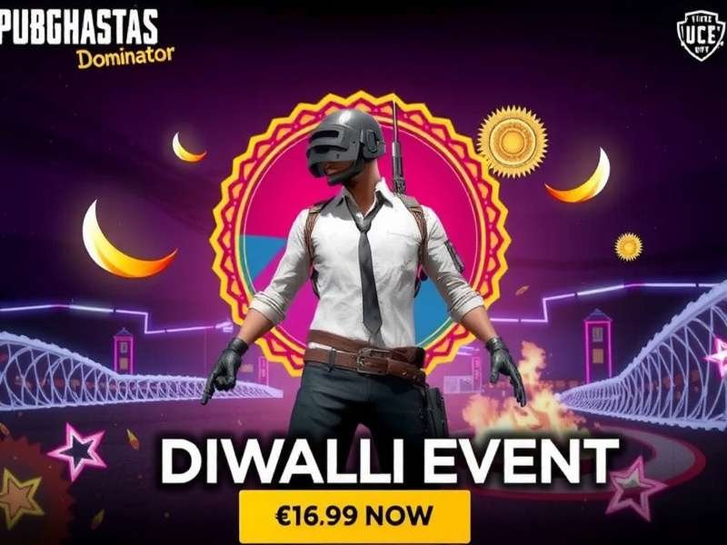 Diwali celebration event in PUBG Lite Dominator PUBG Lite Dominator Diwali Event
